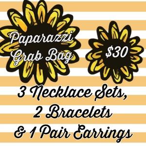 Mystery Bundle- 3 Necklaces, 2 Bracelets & 1 Ring